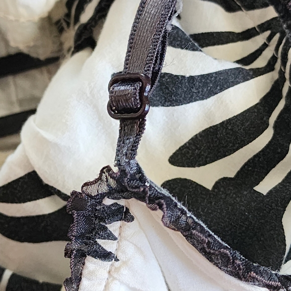 Speed Control black and white midi dress sz L - Picture 14 of 14